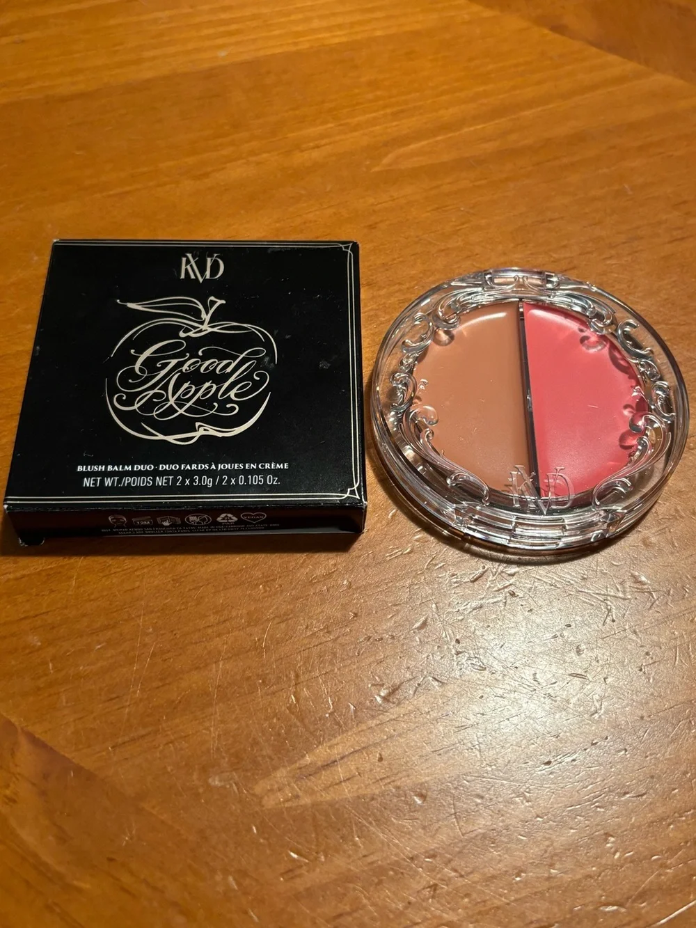 KVD Good Apple Blush Balm Duo